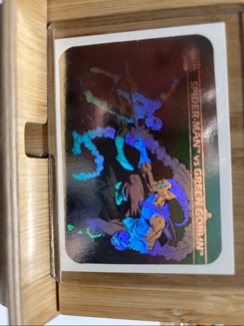 2 Marvel Spider-man Hologram Cards